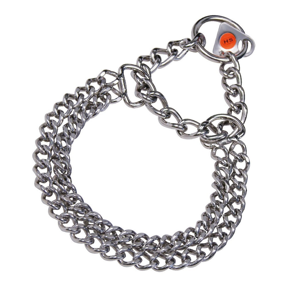 Silver Chain Dog Collar